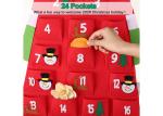 Wall Hanging 2mm Felt Xmas Decorations Christmas Advent Countdown Calendar