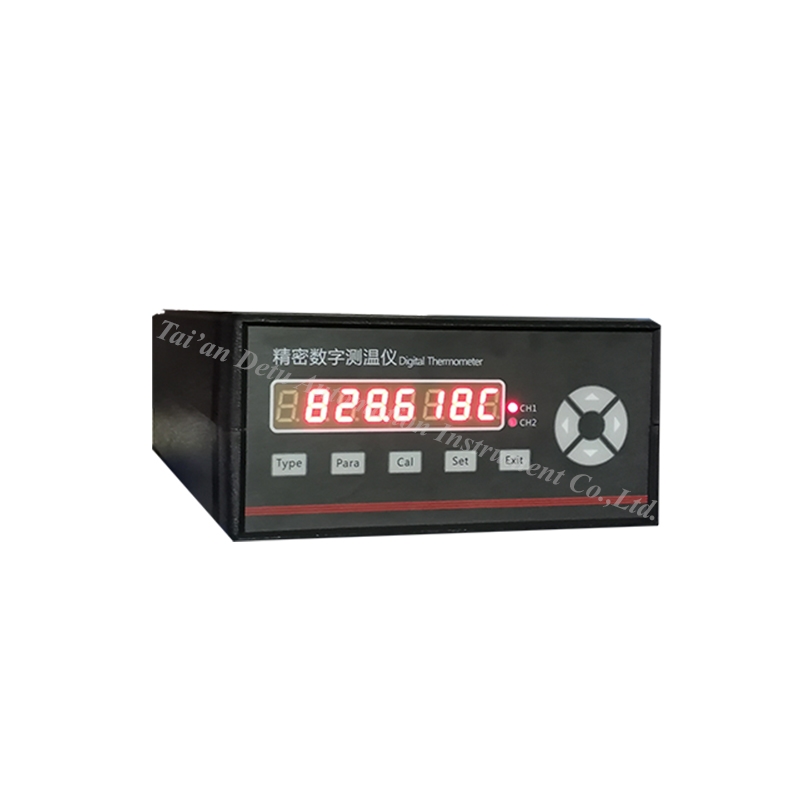 Pt100 Digital Thermometer with Wireless Data Transmission and ±0.05C/1 Year Stability