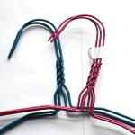Slim Line Coated Steel 18'' Dry Cleaners Hangers