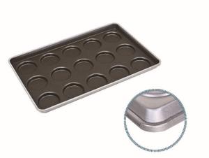 Quality 738x503x41mm pFA 0.8mm Hamburger Bun Baking Pan wholesale