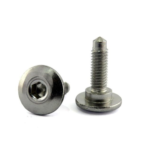 Custom Stainless Steel Special Shoulder Bolts HV250-600 m5 Button head Step