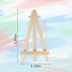 Artist Small Wooden Display Easel Art Craft Painting Triangle Canvas Holder