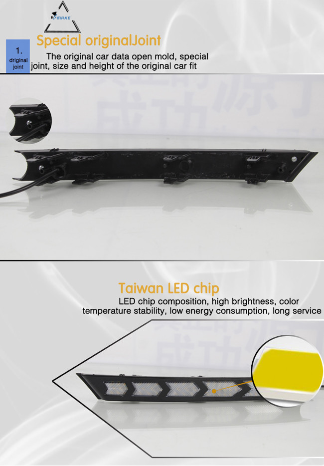 Auto DRL 12v LED Daytime Running Light Car Flashing For Mazda Cx5