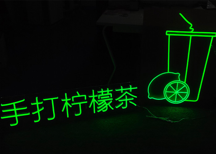 Tea coffee bar shop neon sign color billboard Drop shinpping No MOQ