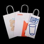 Custom CMYK 4 Color Offset Printing Luxury Kraft Paper Shopping Bag for Coffee