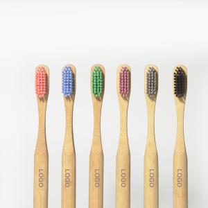 Quality Ergonomic Reusable Travel Organic Bamboo Toothbrush 100 Biodegradable sustainable wholesale