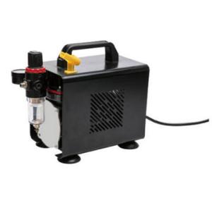 Quality Black Color Airbrush Air Compressor , Hobby Airbrush Compressor TC-802S wholesale