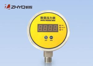 Quality Industrial Digital Pressure Gauge , Digital Water Pressure Gauge Stable Performance wholesale