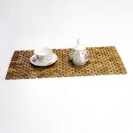 Teak Wood FEDEX Bathroom Non Slip Mat Breathable 0.28 Inch