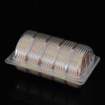 Popular disposable baking cake folding tray food container moulding forming