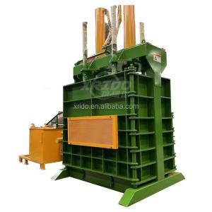 Quality Hot Sale Vertical Hydraulic Scrap Used Tire Baling Bailing Baler Machine for Tyres wholesale