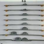 Modern Office Building Casement Window Espag Rods 22BS Window Transmission Rod