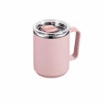 450ml Insulated Travel Mugs Stainless Steel Double Wall With Water Leakage Prove