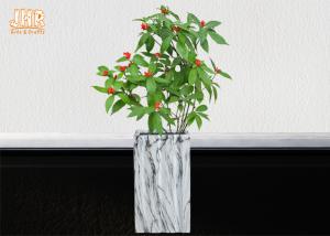 Quality Square Plant Pots Clay Flower Pots Marble Pot Planters Indoor Planters Patio Planters Outdoor Planters wholesale