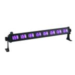 Cheap 8pcs*3w LED UV Light Bar Black Light, Metallic Black