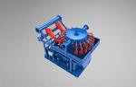45UM 75UM Solid Control Equipment Drilling Mud Cleaner