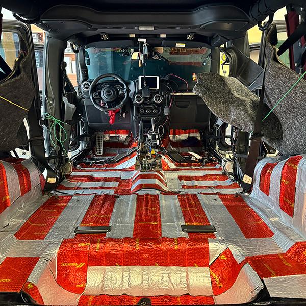Custom Composite Material Automotive Sound And Heat Insulation For Cars