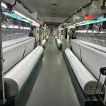 Recycled Core Polyester Spun Yarn High Shrinkage For Knitting