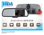 5 Inch Rear View Mirror GPS Navigation with DVR,Bluetooth,MP3,MP4