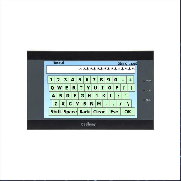 Cheap 5" IP65 Touch Screen PLC Combo Built PT100 Temperature Controller for sale
