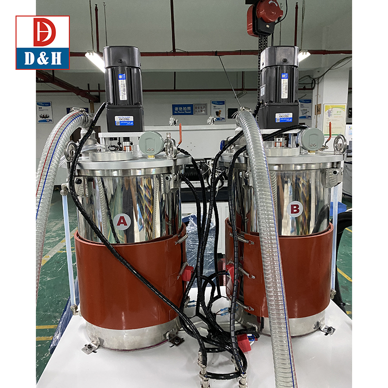Durable Gear Pump Assurance Static Mixing Valve Potting Machine for Two Part Materials