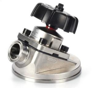Quality SS316L Sanitary Diaphragm Valve / DN25-DN50 2 Inch Diaphragm Valve wholesale