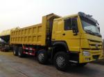 ISO Certified 12 Wheeler LHD Sinotruk HOWO 8X4 RC Truck Tipper 60ton Dump Truck