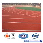 No Pollution Eco Sports Flooring 13mm Rubber Athletic Track Non Toxic