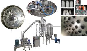 Quality Dry Powder 2000rpm 10mm Cassava Grinder Machine wholesale
