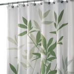 Eco Friendly PEVA Shower Curtain , Water Resistant Fabric Shower Curtain