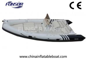 Quality Motorized V - Shaped Hard Bottom Inflatable Boats 12 Person With CE Approved wholesale