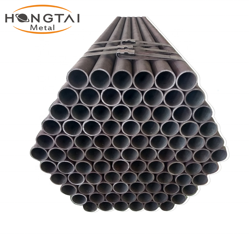 Q195 Q215 Q235 Carbon Seamless Steel Tube Black Painted