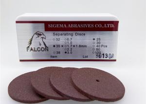 Quality High Strength Dental Diamond Discs Round Shape For Metals In Dental Lab / Clinic wholesale