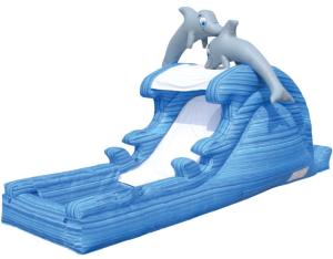China 2014 hot selling giant inflatable pool slide for adult on sale