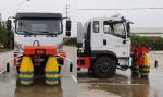 High Capacity Guardrail Cleaning Truck 9.61 Cubic Meters Stable Operation