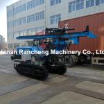 60-80m Depth Crawler Hydraulic DTH Drilling Rig 90-165mm Diameter 3100 N.m