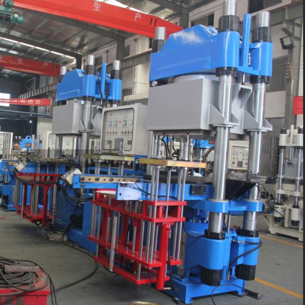 4RT Mold Opening Vulcanizing Press Machine Specific Pressure Specific Flow Oil