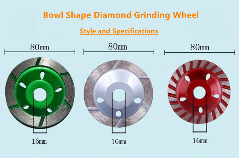 Bowl Shape Diamond Grinding Wafer