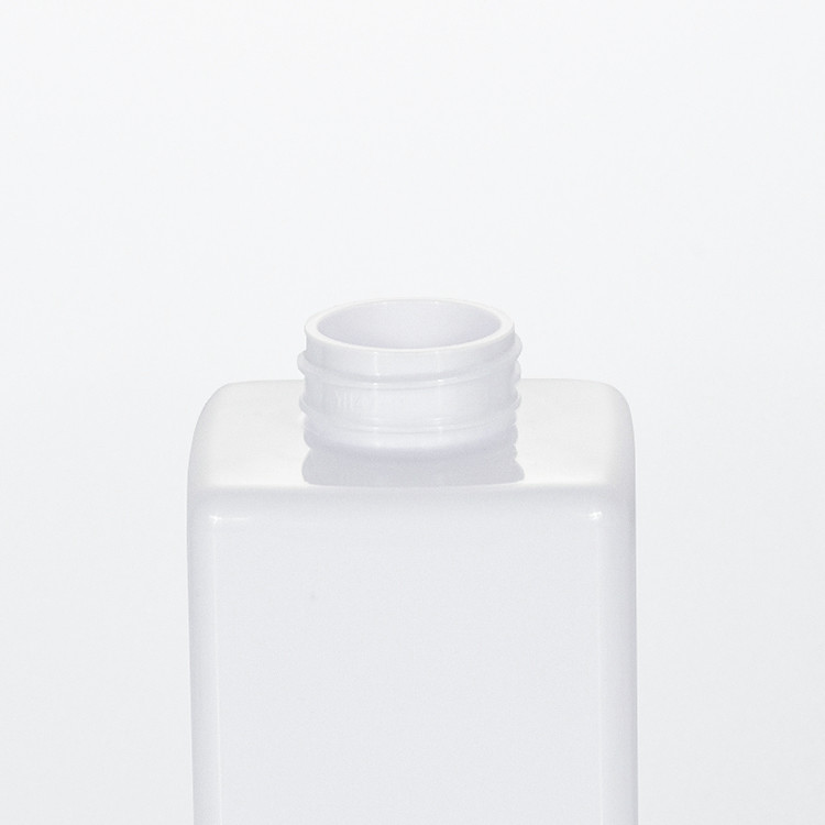 Biodegradable 300ml 400ml 500ml Square Airless Luxury Cosmetic Empty Packaging Plastic Shampoo Bottle