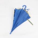 Blue Children'S Character Umbrellas , Manual Opening Child Rain Umbrella