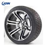Complete 14in Golf Cart Wheels Aluminum Electric Golf Buggy Tyres