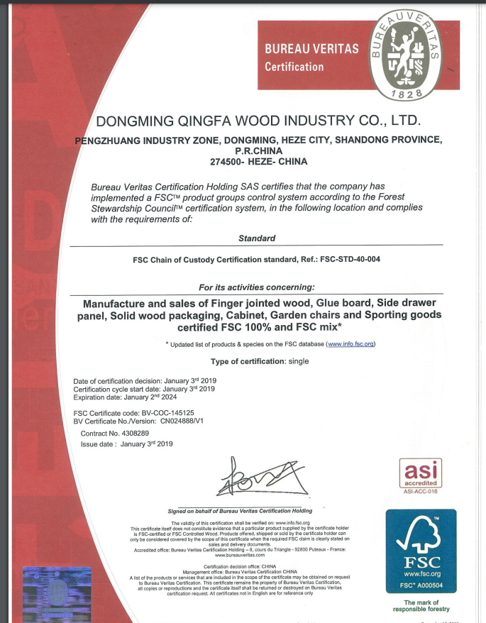 Carbonized Poplar Wood Board Width 100-1220mm With Online Technical Support