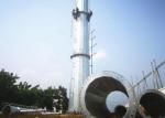 35 Meters hot dip galvanized tubular steel pole high mast lighting tower