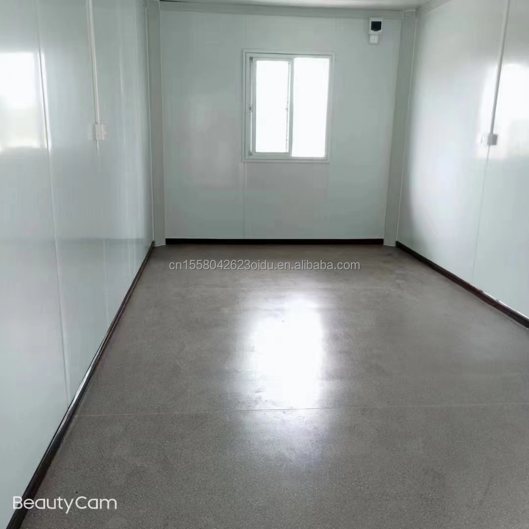 Affordable 20ft/40ft Wall 50/75/100mm Wave Sandwich Panel Prefabricated Container Room for Modern Family Residence
