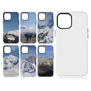 Quality 3D Sublimation Tough Phone Cases For Iphone 16 15 14 Blank 3D Coated Double Layer Mobile Case White Vacuum Pressed wholesale