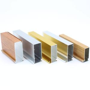 Quality High Quality Customized Powder Coated Polishing Aluminium Kitchen Cabinet Profile wholesale