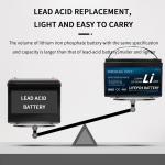 Submarines 12v Lithium Ion Battery , Abs Housing Rechargeable Lifepo4 Battery