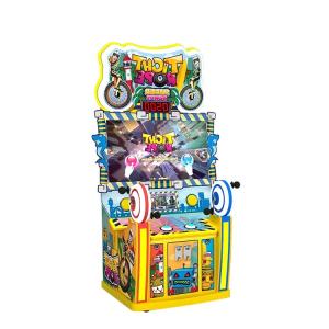 Quality Indoor Lottery Ticket Machine / Wheelbarrow Adventures Video Game Machine wholesale