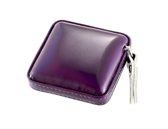 15mm Retractable Tape Measure PU Leather Souvenir Gift Jelly Color