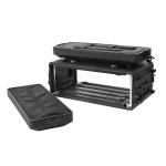 Waterproof PE 10" Depth 3u Shallow Rack Case / 3u Road Case